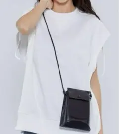 【美品】MARROW Bent ポーチ　ショルダーバッグ　黒