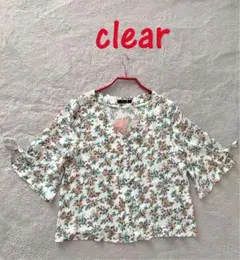 clear クリア フラワーシャツブラウスのサムネイル