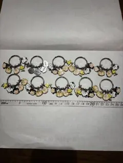 スヌーピーミュージアムキーチャーム キーホルダー 10個セット