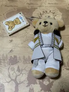 くまめいと　ぬいぐるみマスコット　胡桃　黒崎蘭丸衣装
