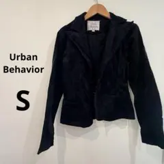 Urban Behavior ブラック コーデュロイジャケット　ジャケット