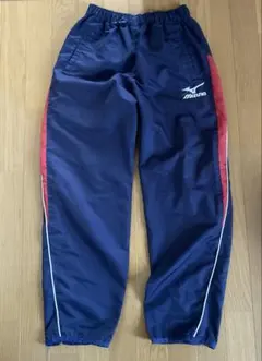 Mizuno ピステパンツ M ネイビー/レッド