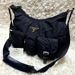 【ベッケンバウワー様用】プラダ ショルダーバッグ テスートナイロン レザー