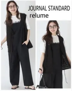 JOURNAL STANDARD オープンワークミックスニットプルオーバー 美品のサムネイル