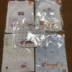 赤ちゃん用ロンパース・ビブセット 50-60cm