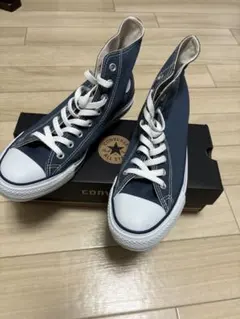 【美品】CONVERSE ALL STAR ネイビー　ハイカット