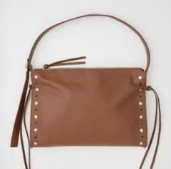 未使用品 MOUSSY STUDS ONE HANDLEBAG レザー スタッズ - メルカリ