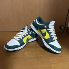 Nike Dunk Low 緑/黄色 スニーカー