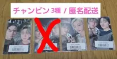 スキズ GIANT ユニットフォトカード チャンビン 3種 Stray Kids