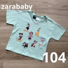 zara baby ディズニー　Tシャツ　ミッキー　ミニー　104センチ　100のサムネイル