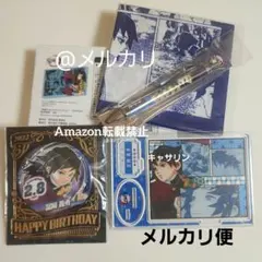 鬼滅の刃　義勇　アクリルブロック　缶バッジ　ジオラマ　ボールペン　ハンカチ
