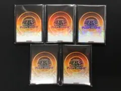 遊戯王 遊戯王の日 スリーブ オレンジ 20枚×5セット 計100枚
