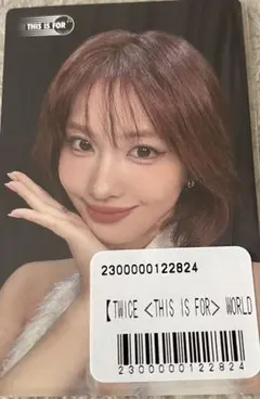 モモ TWICE THIS IS FOR フォトカード