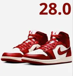 ■新品28.0cm■ナイキ エア ジョーダン１MID SE チームレッド