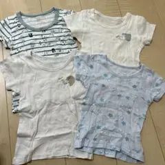 通年半袖肌着　４枚セット　90サイズ