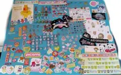 切り抜きシールセット　平成レトロ　当時物　廃盤品　希少　フレークシール