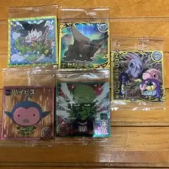ドラゴンボール 超戦士シールウエハース5枚セット10th ANNIVERSARYのサムネイル