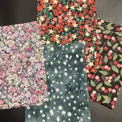 リバティ　ホビーラホビーレ　カットクロスセット 4枚　チャイブ　メラニーアタイ