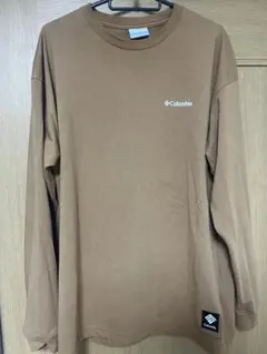Columbia ブラウン 長袖カットソー