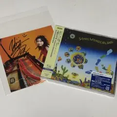 上原ひろみ サイン入りドラムヘッド サイン入り色紙 上原ひろみ Hiromi's Sonicwonder / OUT THERE【通常盤】【直筆サイン