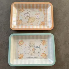 ちいかわ　ハチワレ　うさぎ　ペントレー　トレー　トレイ　新品　金木犀　花柄