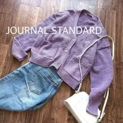 JOURNAL STANDARD テープヤーンVネックオーバーカーディガン