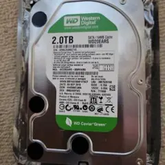 WD 2TB HDD WD20EARS　1