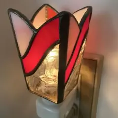 ステンドグラス　フットライト　ナイトライト