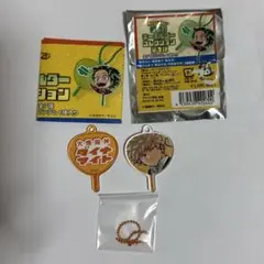 ヒロアカ　うちわキーホルダー　爆豪勝己