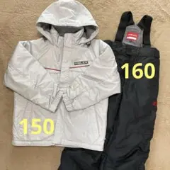 【美品】FABLICE ウィンタースポーツウェア上下セット ／上150下160