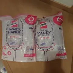 クイックルハンディ　取り替え用6枚入❌２