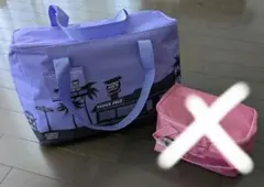 Trader Joe's トレーダージョーズ大型ラベンダー保冷クーラーバッグ