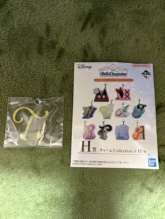 Disney 一番くじ H賞 チャーム Collection Tのサムネイル