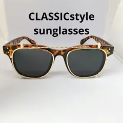 【新品2499円】レオパード×ゴールド ロカビリー 2wayサングラス