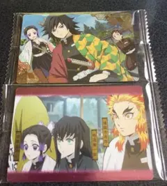 【新品】鬼滅の刃/ウエハース2カード/鬼殺隊2枚set