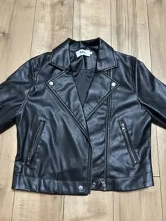 AZUL BY MOUSSY ライダースジャケット ブラック S