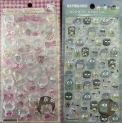 正規品　ハローキティ　はぴだんぶい　ボンボンドロップシール