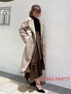 ROYAL PARTY ロイヤルパーティー ティアードフレアチェックスカート