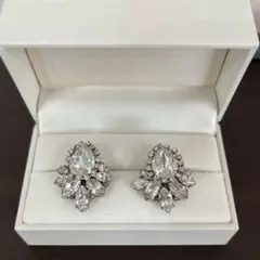 ブライダル ピアス スワロフスキー 結婚式 前撮り 披露宴 二次会 ハンドメイド