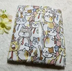 ハンドメイド　ポケットティッシュケース　猫シリーズ