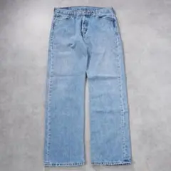 リーバイス501 Levis W34 ブルーデニム 青 00s 古着 17909