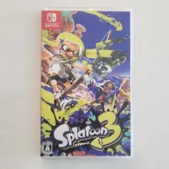Splatoon 3 Nintendo Switch ソフト