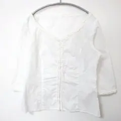 Y2K 00s Archive 3/4Sleeve Blouse Lace