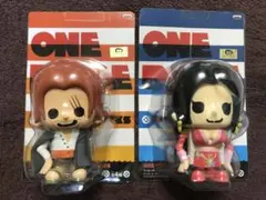 ワンピース　ソフビフィギュア　PANSON WORKS シャンクス　ハンコック