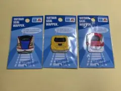 トレインシールワッペン こまち かがやき ドクターイエロー 3点セット
