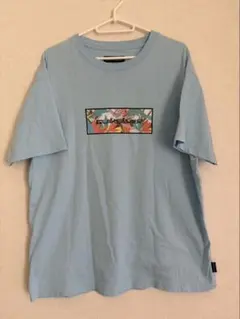 QUIKSILVER クイックシルバー Tシャツ ライトブルー Ｌサイズ