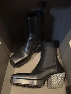 Rick Owens KISS BOOTS スタッズヒール サイドゴア 箱付き