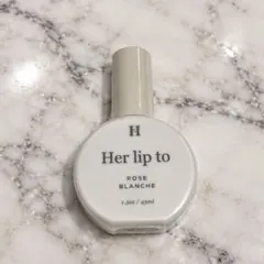 ［新品‼️］Her lip to ROSE BLANCHE ボディミスト ファミマ