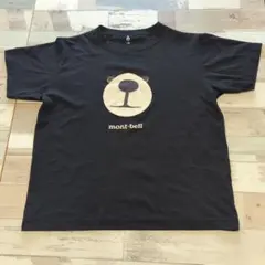 mont-bell クマの顔 Tシャツ 150