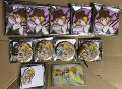●プリキュア キュアエトワール　缶バッジ9個&アクリルチャーム